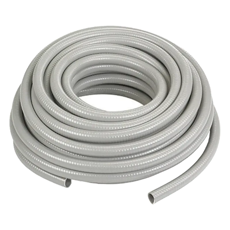 Manguera hermética tipo PolyTuff no metálica, gris de 1 1/2" / 50 pies (15.24 m) / Uso comercial-industrial. HUBBELL HUB-G1150
