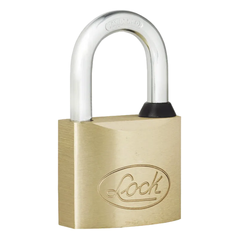 Candado de Latón/ Doble Cerrojo/ Medida 60 mm/ / Nivel de seguridad 6/ Llaves de Puntos. LOCK SYS-L20-S60-QB