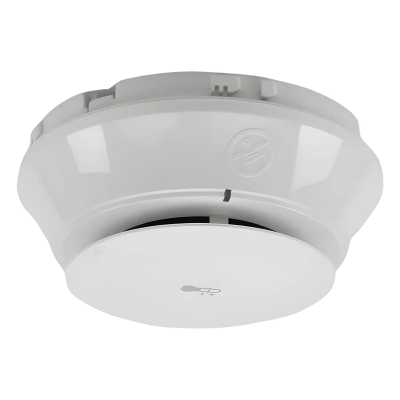 Detector térmico direccionable de tasa de incremento con temperatura fija de 57 °C (135 °F), tecnología FlashScan de NOTIFIER, color blanco FST-951R