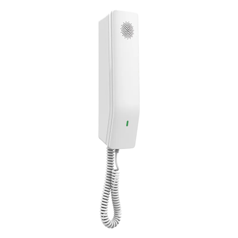 Teléfono IP para Hoteles / Altavoz HD / 2 Cuentas y Líneas SIP / 10 Teclas de Marcación Rápida / 3 Teclas Programables / Códec OPUS / Gestión GDMS / Instalación en Escritorio y Pared / PoE 100 Mbps GRANDSTREAM GHP-610
