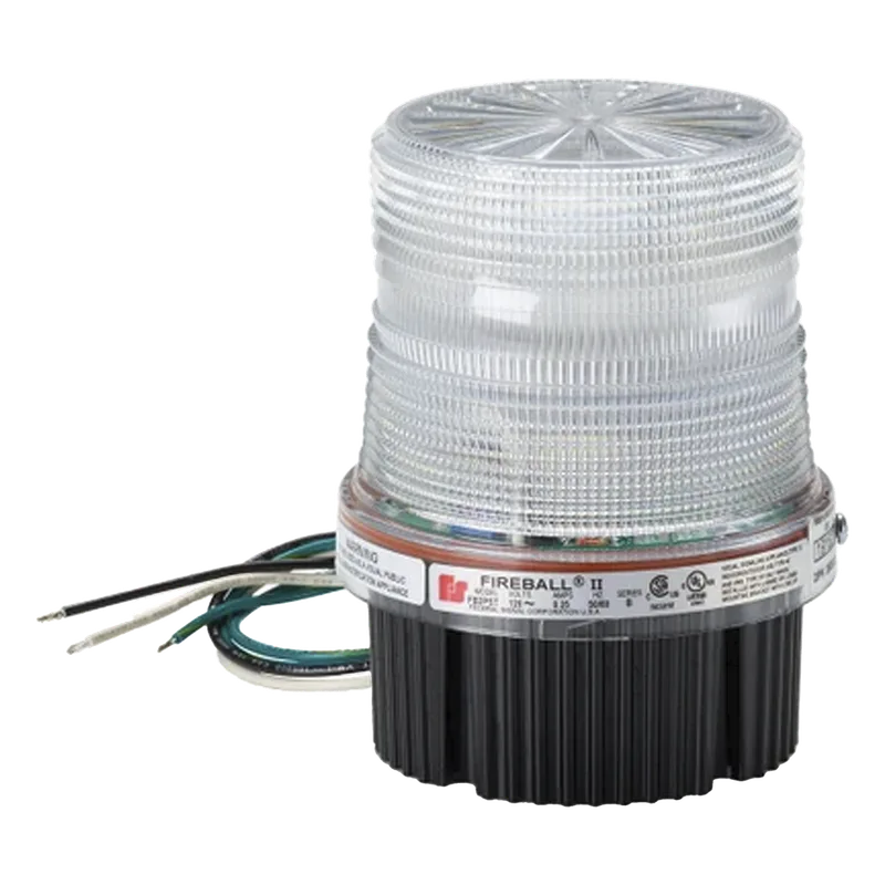 Estrobo fireball Para Ubicaciones Peligrosas, UL y cUL, 120 Vca, Claro FEDERAL SIGNAL INDUSTRIAL FB2PST-120-C