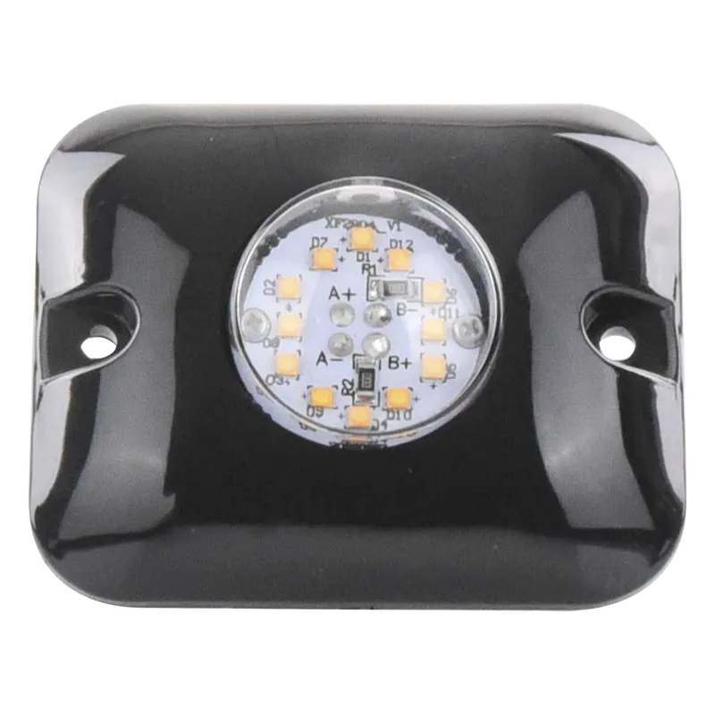 Luz Oculta Ultra Brillante con 12 LED, Color Rojo/Azul EPCOM INDUSTRIAL SIGNALING X121RB