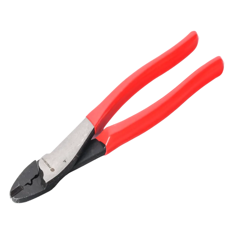Pinza de 9.5" para cortar y crimpar ( ponchar ) terminales Aislados y No aislados PRECISION PST-H010-08