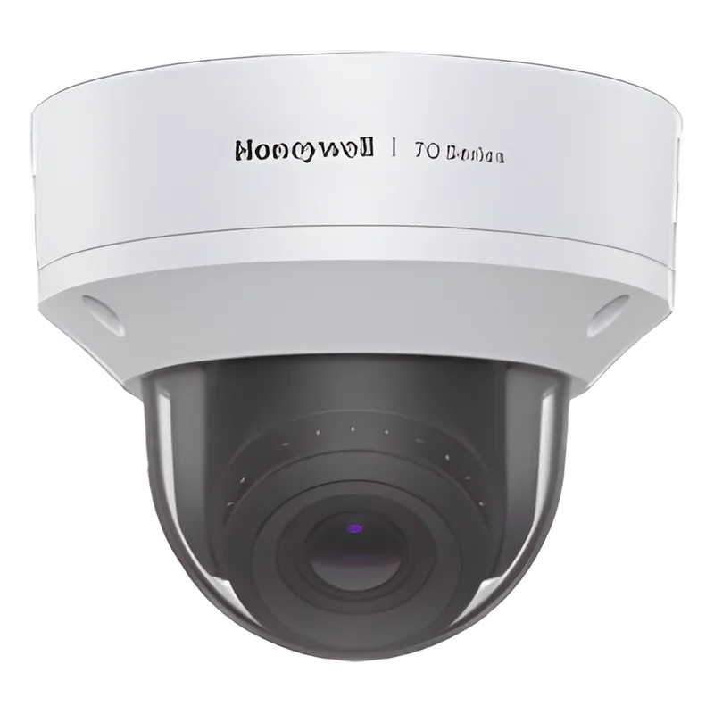 Domo IP para exterior de 8 Megapíxeles con lente varifocal motorizado, WDR 130 dB e IA de intrusión y reconocimiento facial, NDAA HONEYWELL HC70W48R2