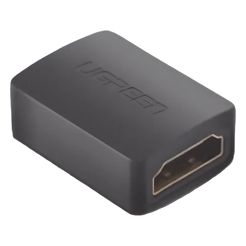Adaptador HDMI 2.0 Hembra a Hembra / 4k@60Hz / Compatible con ARC, HEC, HDCP, 3D / Dolby True HD 7.1 / 32 Canales de Audio / 48 bit Deep Color / Máxima Durabilidad UGREEN 20107