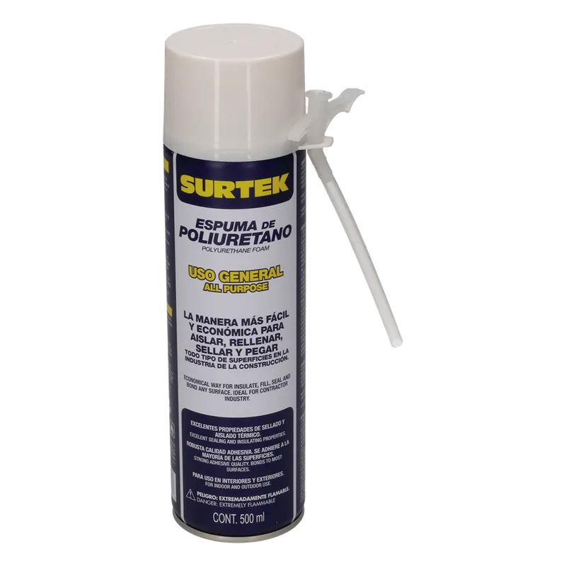 Espuma de Poliuretano / Capacidad 500 ml. SURTEK SYS-113521