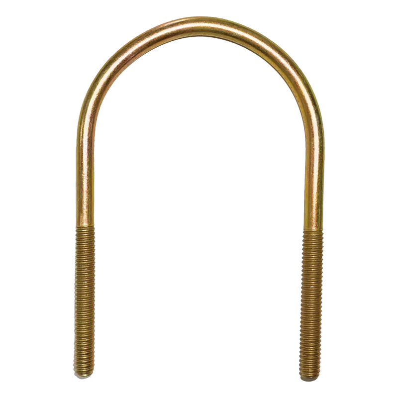 Abrazadera tipo U de 1" (25 mm) con acabado Tropicalizado, Es Ideal Para Utilizarse al Exterior o Zonas Húmedas (No incluye tuercas y arandelas) CHAROFIL CH-ABR-U-25TR