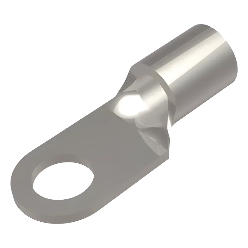 Zapata Terminal de Ojillo para Tornillo 5/16" (8 mm) y Calibre 8 AWG. HUBBELL BURNDY HUB-YAD-8CM-8E5-16