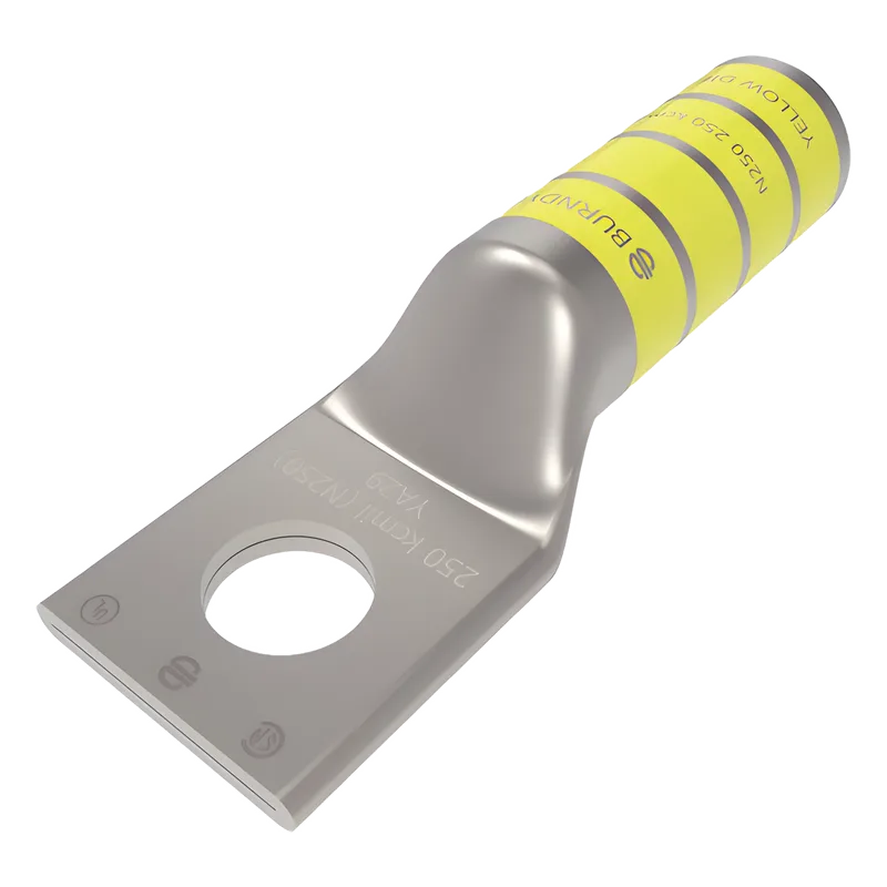 Terminal de Compresión para Tornillo 1/2 " y Calibre 250 KCMIL. HUBBELL BURNDY HUB-YA29