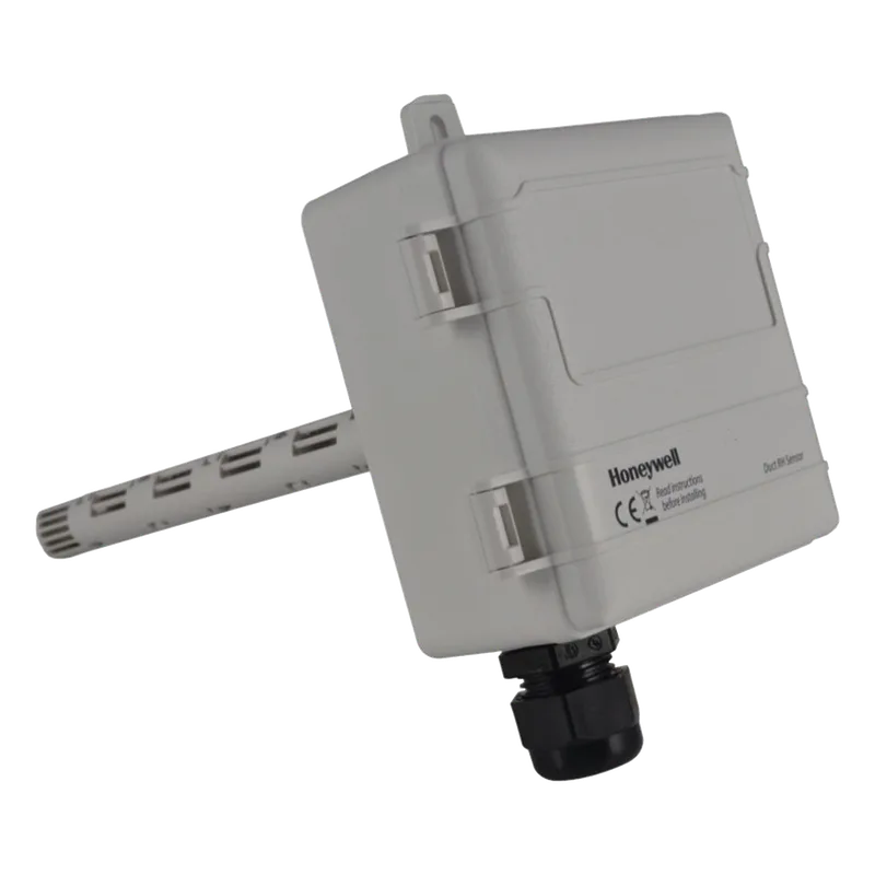 Sensor de humedad y temperatura para montaje en ducto, termistor 20 kOhm, precisión 2% HR, salida seleccionable HONEYWELL BMS H7725B2006