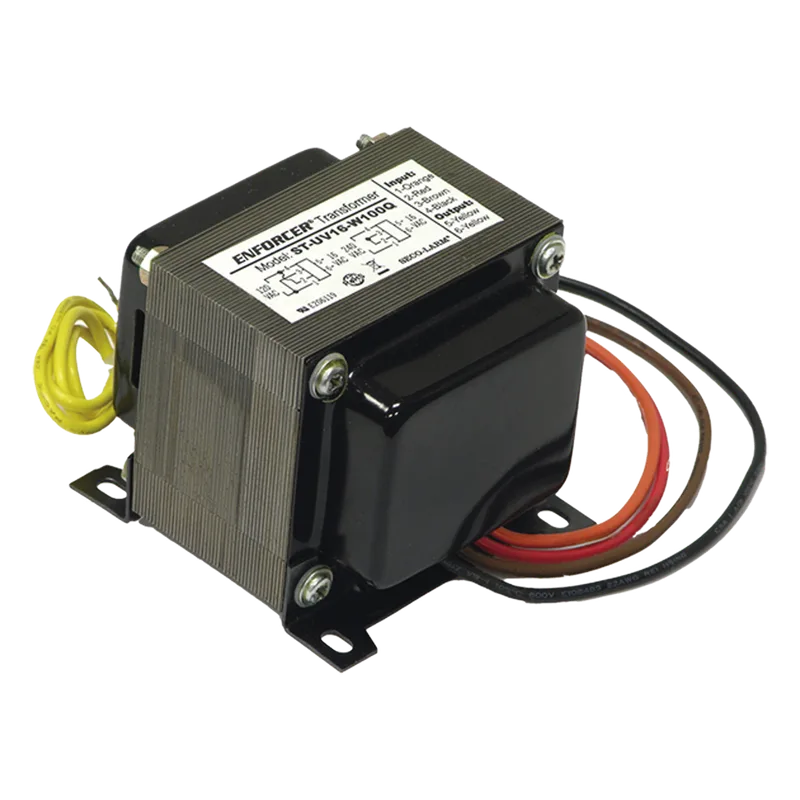 Transformador Abierto ST-UVDA-W100Q / Salida Dual 24/28VAC / 100W / Entradas 120/240VAC / Reducción EMI / Amplia Aplicabilidad ENFORCER SECOLARM