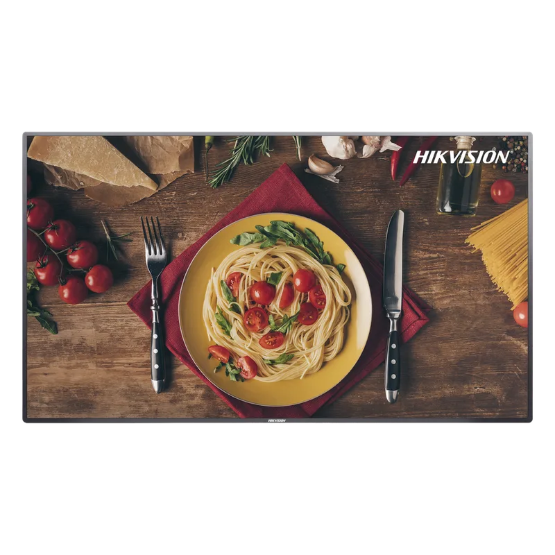Pantalla LED de 55" para Publicidad Digital / Programación de Horarios / Contenido Personalizado / Sistema Operativo Android / 2 Entradas USB / WiFi HIKVISION DS-D6055UN-B(IN)