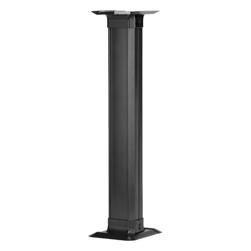 Accesorio de Conexión a Mesa, Para Uso con Canaleta de Piso AFR4BCBL6, Material PVC Rígido, Color Negro PANDUIT AFR4TBLGBL