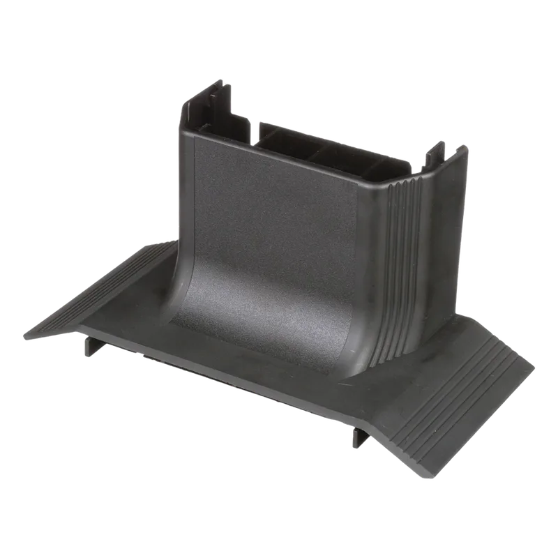 Accesorio de Conexión a Canaleta T70, Para Canaleta de Piso AFR4BCBL6, Material PVC Rígido, Color Negro PANDUIT AFR4TRT70BL