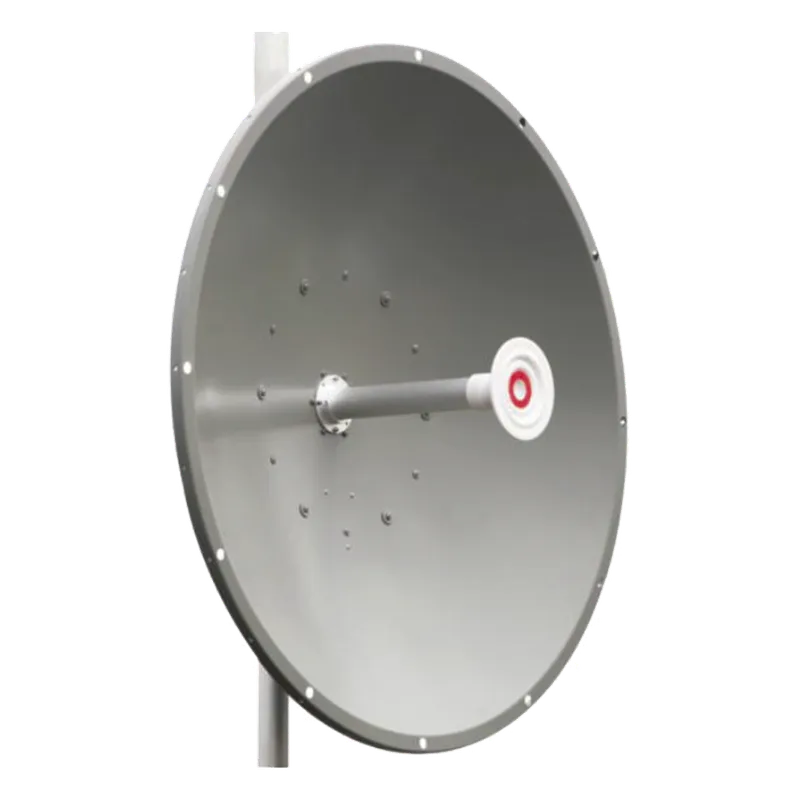 Antena direccional de 3 ft, 5.9 a 7.1 GHz, Ganancia 34 dBi, Conectores RP-SMA Hembra, Polarización doble, incluye montaje para torre o mástil TXPRO TXP7GD34
