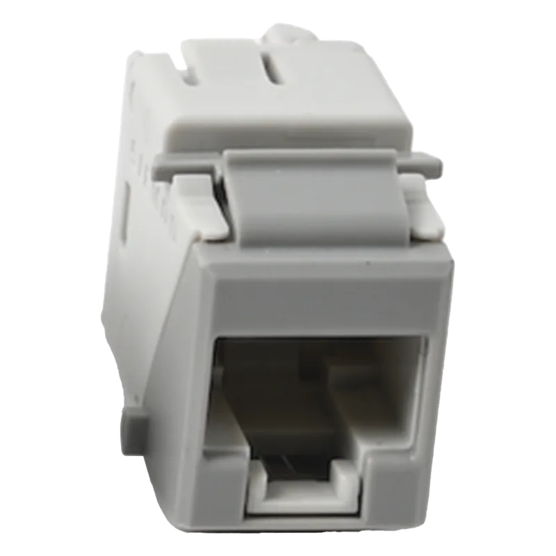 Jack Ultramax Cat5e, UTP, Tipo Keystone, Color Gris, Punch Down SIEMON U5-K04NS