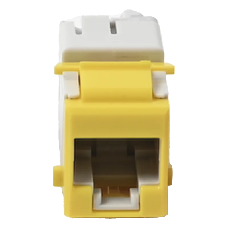 Jack UltraMAX Cat5e, UTP, Tipo Keystone, Color Amarillo, Punch Down SIEMON U5-K05NS