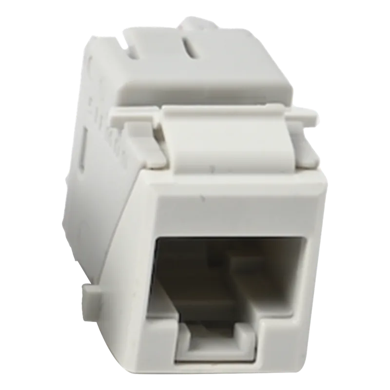 Jack Ultramax Cat6, UTP, Tipo Keystone, Color Blanco, Punch Down SIEMON U6-K02NS