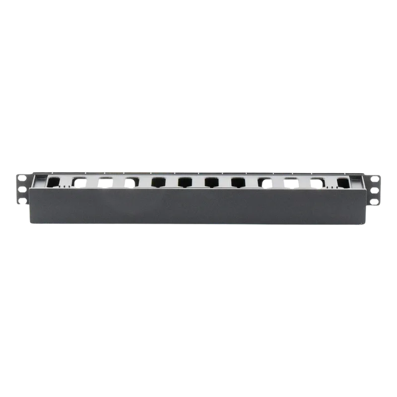 Organizador de Cables Horizontal de 1U para Rack de 19", Fabricado en Polímero Resistente a Deformaciones y Rayones LINKEDPRO BY EPCOM LP-ORG-01
