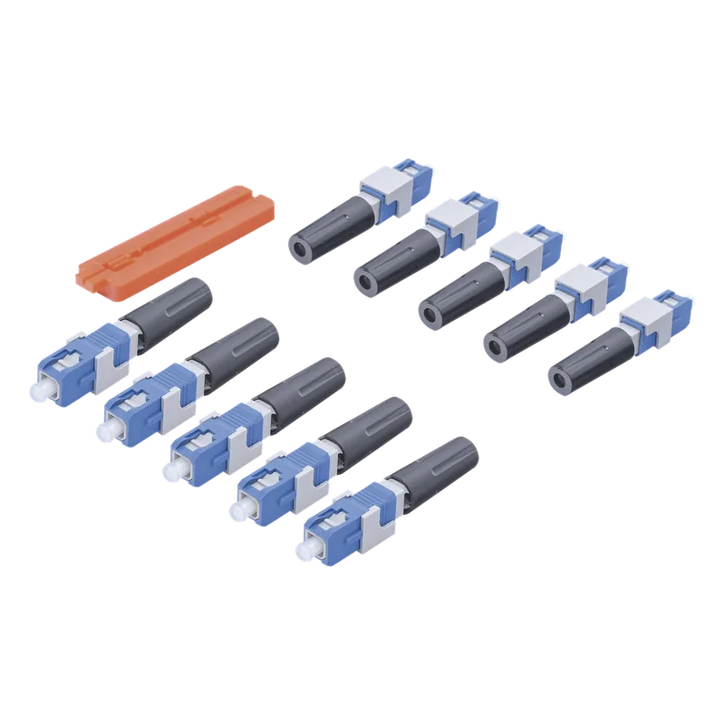 Conector Mecánico Monomodo SC/UPC Pre-pulido 3 mm (0.12 Pulgadas) (Bolsa con 10 Piezas) TEMPO SCUPCMCS10