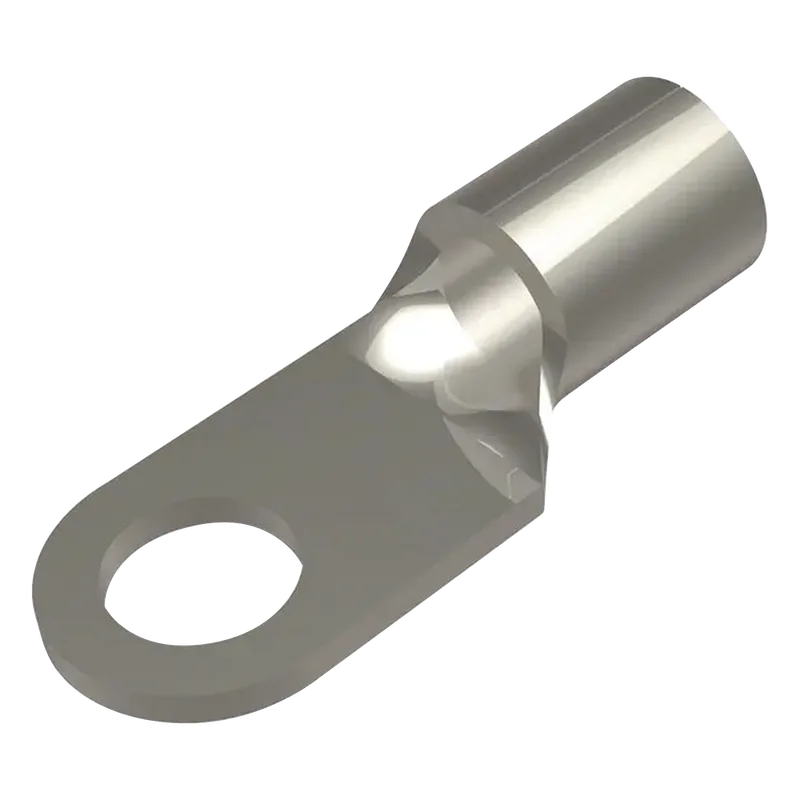 Zapata Terminal de Ojillo para Tornillo 1/4" (6.35 mm) y Calibre 6 AWG. HUBBELL BURNDY HUB-YAD-6CM-6E14