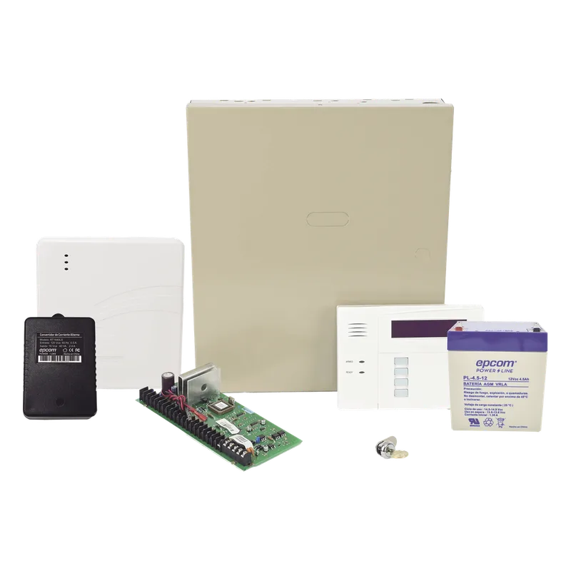 Panel de alarma híbrido con teclado 6160RF y comunicador IP integrado, ampliable a 48 zonas HONEYWELL HOME RESIDEO VISTA48LANTBIPS/6160RF