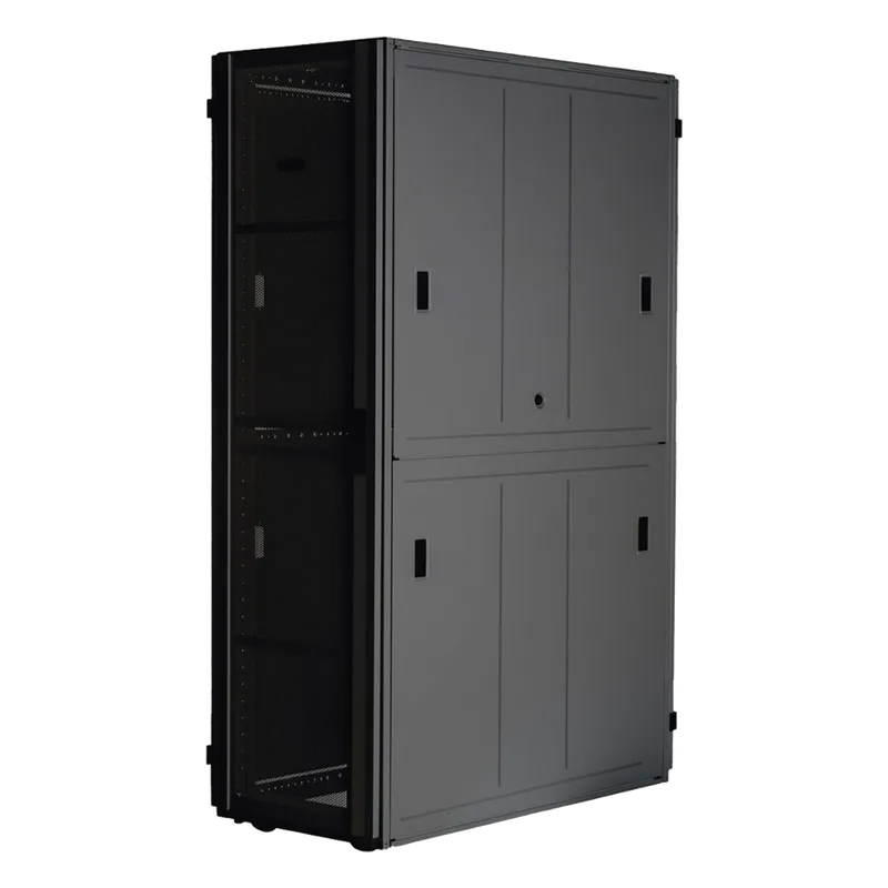 Gabinete FlexFusion™ XGL (Light) para Centros de Datos, 48 UR, 800 mm de Ancho, 1070 mm de Profundidad, Fabricado en Acero, Color Negro PANDUIT XGL84812B