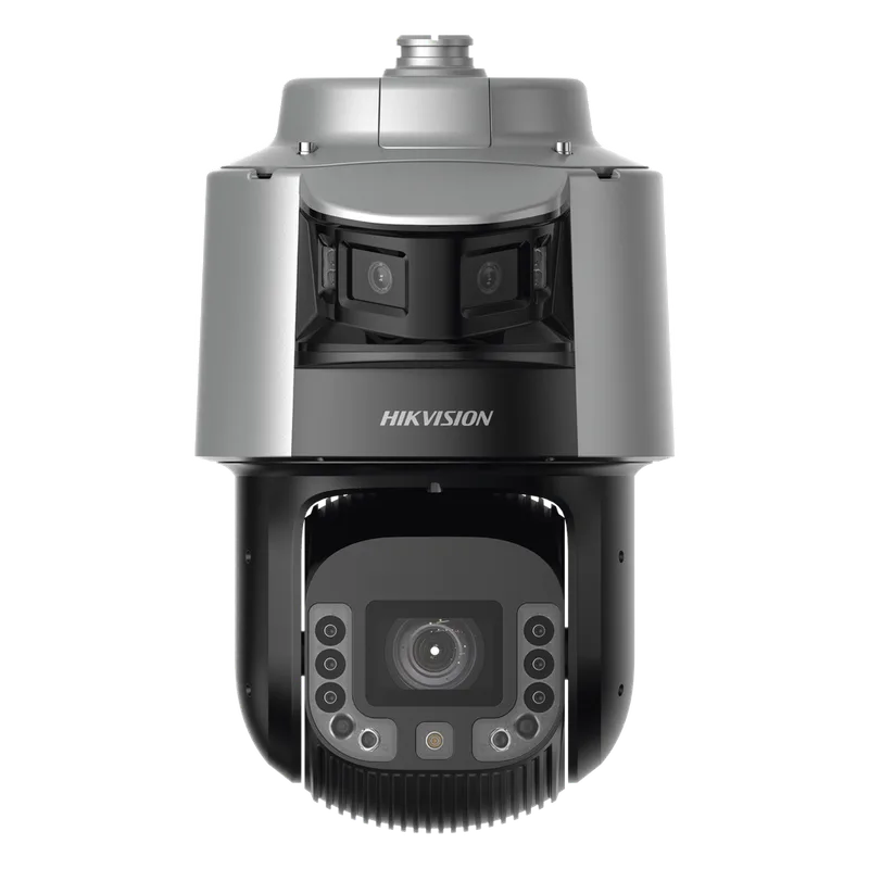 [TandemVu] Domo PTZ IP 4 Megapixel con Cámara Panoramica 180º de 6 Megapixel / 42X Zoom / 300 mts IR y 30 mts Luz Blanca / IP67 / IK10 / Autoseguimiento / Wiper / Deep learning / Entrada-Salida de Audio y Alarma / Ultra Baja Iluminació HIKVISION DS-2SF8C442MXG-ELW/26(F0)