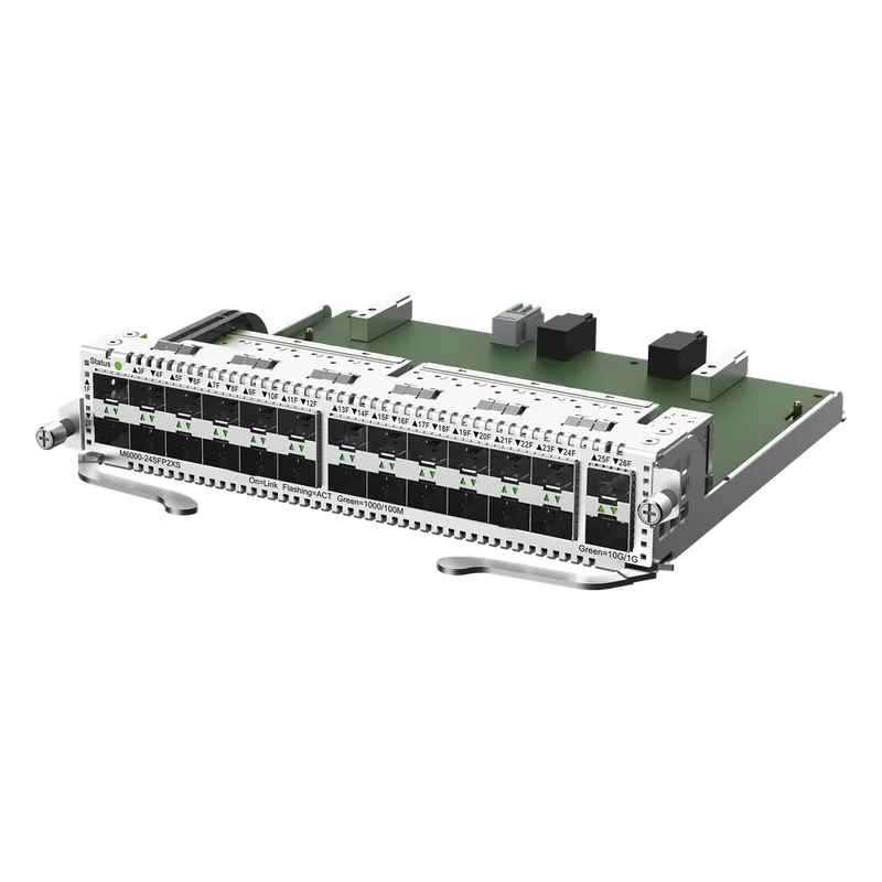 Tarjeta switch 24 puertos SFP y 2 SFP+ para RG-NBS6002 RUIJIE M6000-24SFP2XS