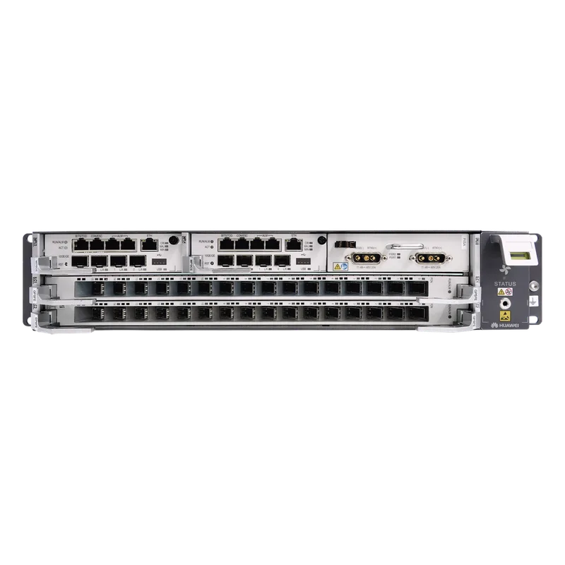 OLT GPON OptiXAccess Carrier Class con 1 tarjeta de 16 puertos GPON, 2 ranuras, 1 Fuente de alimentación AC, 2 UR HUAWEI EA5800-X2