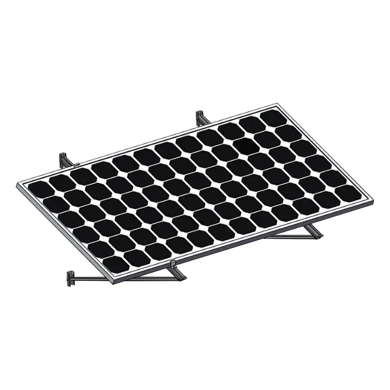 Montaje Para Módulos Solares En Muro Con Espesor De 35-40mm, Riel 1400mm EPCOM POWERLINE PSWM1400