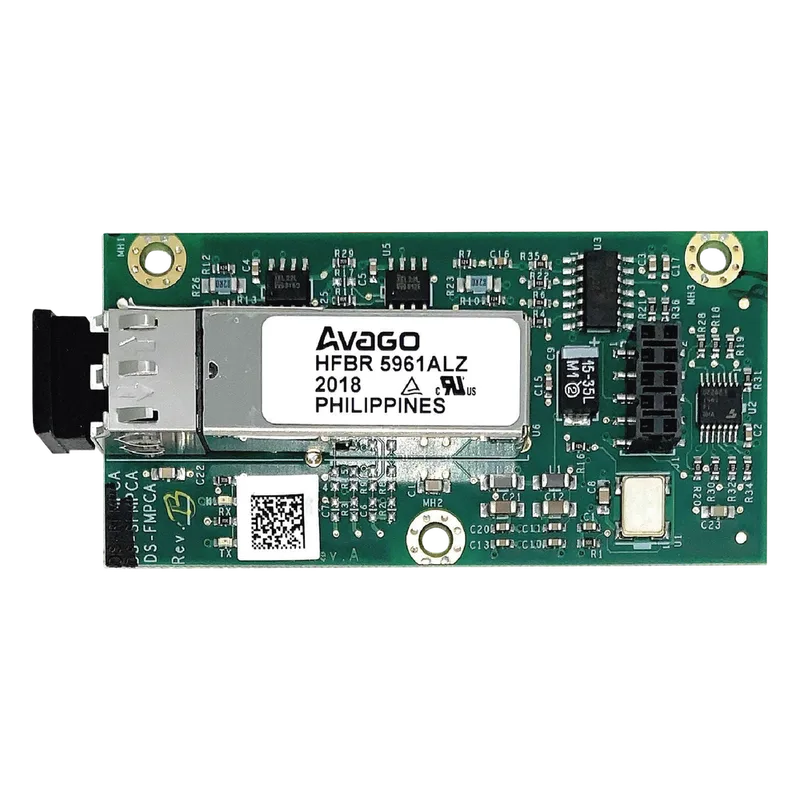 Módulo de fibra óptica monomodo para puertos de audio digital de amplificadores DAX, DAA2 y DS-DB NOTIFIER DS-SFM