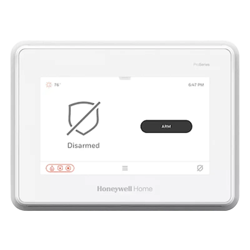 Panel de Seguridad Todo-en-Uno 7 in (177.8 mm) / Pantalla Táctil Capacitiva 1024x600 / Sensores SiX Bidireccional Cifrado AES-128 / 127 Zonas / Sirena 85 dB HONEYWELL HOME RESIDEO PROA7M