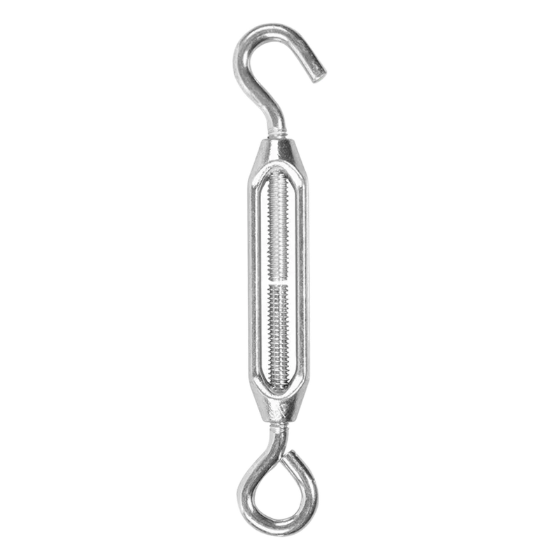 Tensor Gancho con Armella 1/4" x 7" 3/8", Pieza Individual (1396-00001) THORSMAN TH-TGARM1/4X7