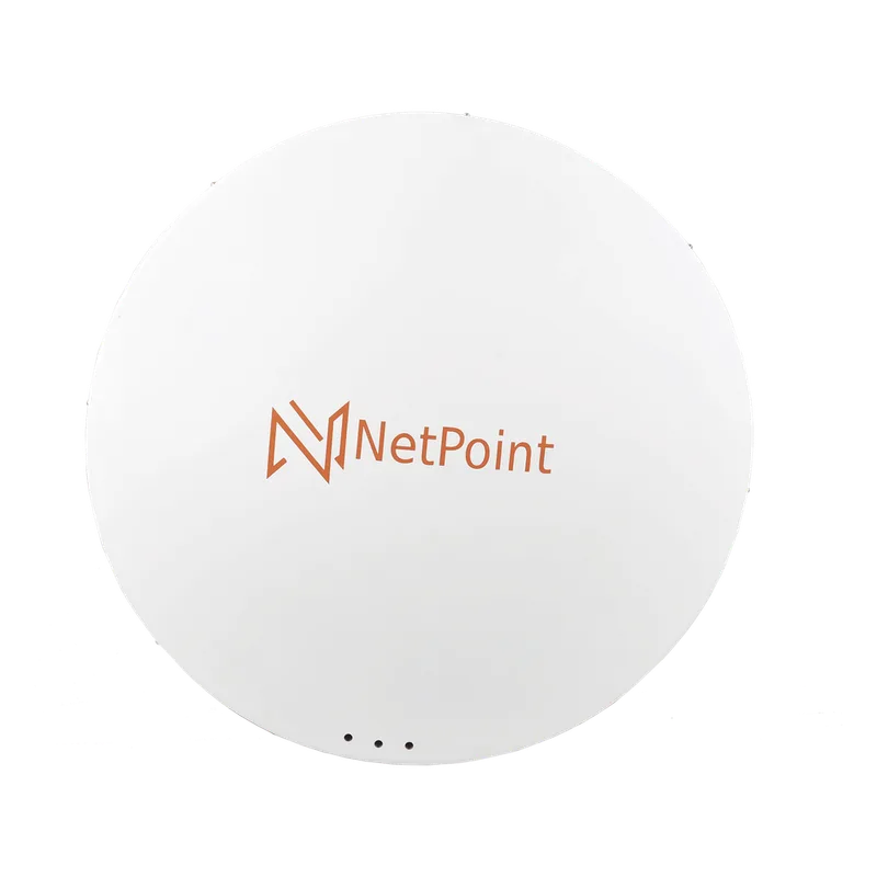 Antena Direccional / 3 ft / 5.9-7 GHz / Ganancia 32 dBi / SLANT de 45 ° y 90° / Incluye Jumpers con conector N-Macho a RPSMA / montaje y radomo incluido. NetPoint NP6