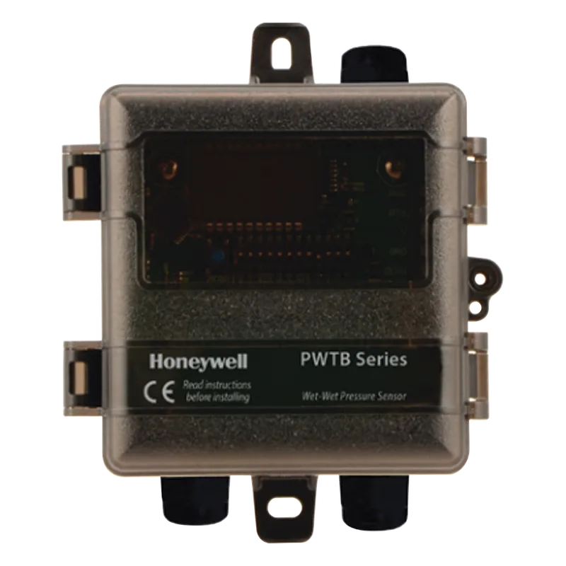 Sensor de presión diferencial húmeda/húmeda, rango 100 psi, salida seleccionable 4-20 mA / 0-5 Vdc / 0-10 Vdc HONEYWELL BMS PWTB100-X