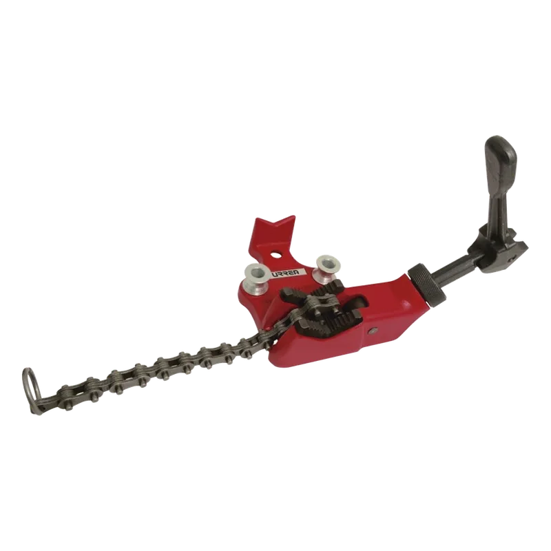 Prensa de Cadena para tubos de 1/8" a 6". URREA SYS-212