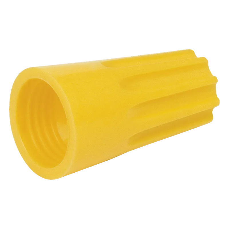 Capuchón roscable / 10 AWG / Amarillo / Paquete de 25 piezas. EPCOM POWERLINE AE-000-25