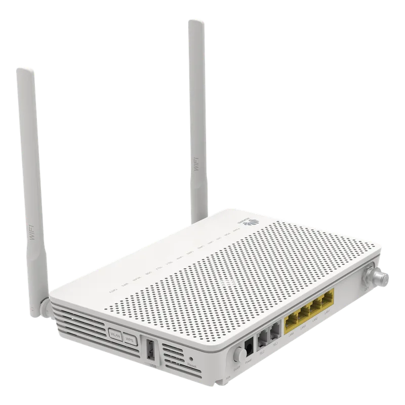 ONT GPON OptiXstar WiFi 2.4GHz 4 puertos GE + 1 puerto CATV + 2 POTS, hasta 300 Mbps HUAWEI EG8247H5
