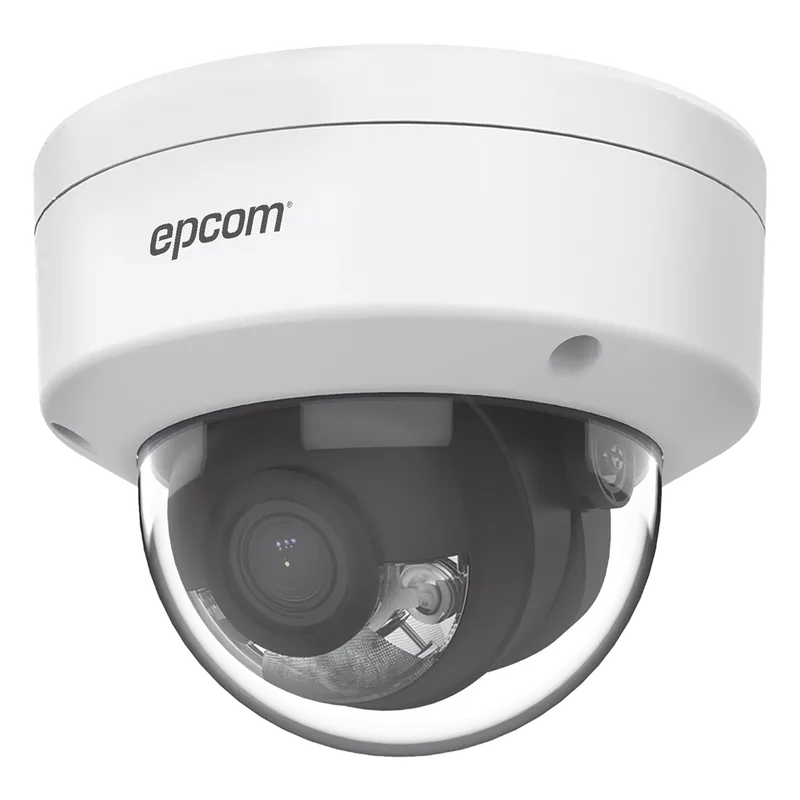 Domo IP 4 Megapixel / Lente 2.8 mm / ColorVu / ACUSENSE / PoE / H.265+ / IP67 / IK08 / WDR 120 dB EPCOM XD-14CSL