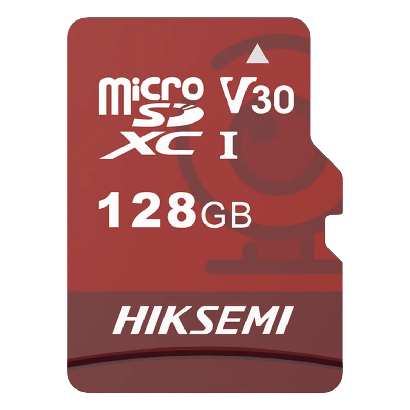 MicroSD HIKSEMI NEO Plus / 128 GB / 95 MB/s Lectura / 50 MB/s Escritura / Clase 10 U3 / TLC NAND / Especializada Para Videovigilancia 24/7 HIKSEMI by HIKVISION HS-TF-E1/128G