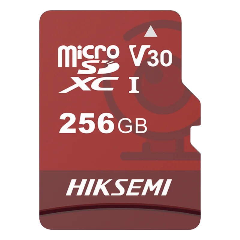 MicroSD HIKSEMI NEO Plus / 256 GB / 95 MB/s Lectura / 55 MB/s Escritura / Clase 10 U3 / TLC NAND / Especializada Para Videovigilancia 24/7 HIKSEMI by HIKVISION HS-TF-E1/256G