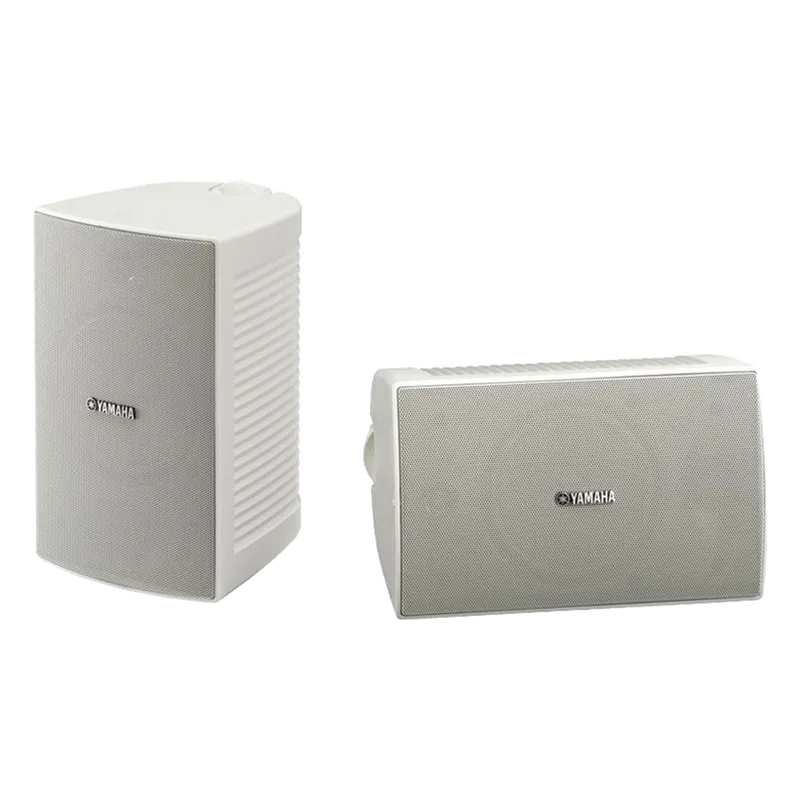 Altavoz de Montaje en Pared, 2 vias, Woofer 4 in, Tweeter 1 in, IPX3, 8 ohms, 70/100V, Color Blanco, Par YAMAHA VS4W