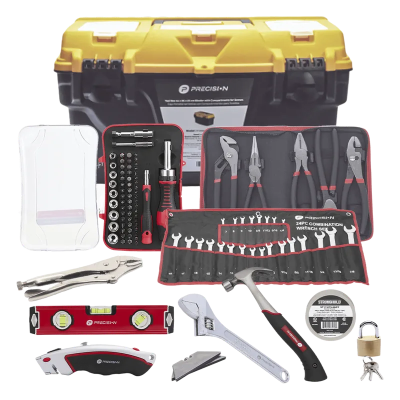 Juego de Herramientas Multitareas con caja para su facil manejo. PRECISION TOOL-SET-004
