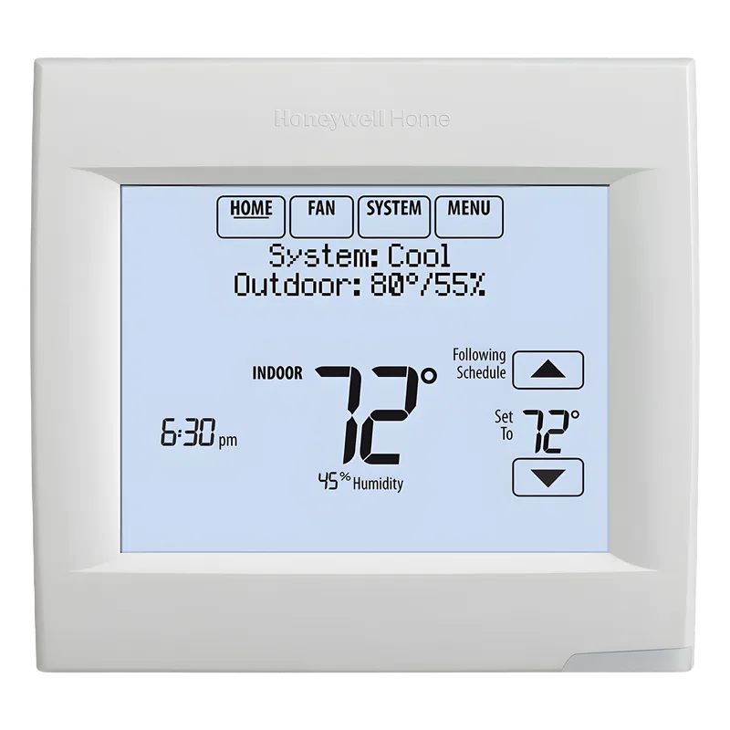 Termostato inteligente Wi-Fi con pantalla táctil para sistemas de hasta 3H/2C bomba de calor o 2H/2C convencional, línea VisionPRO 8000 HONEYWELL HOME RESIDEO TH8321WF1001/U