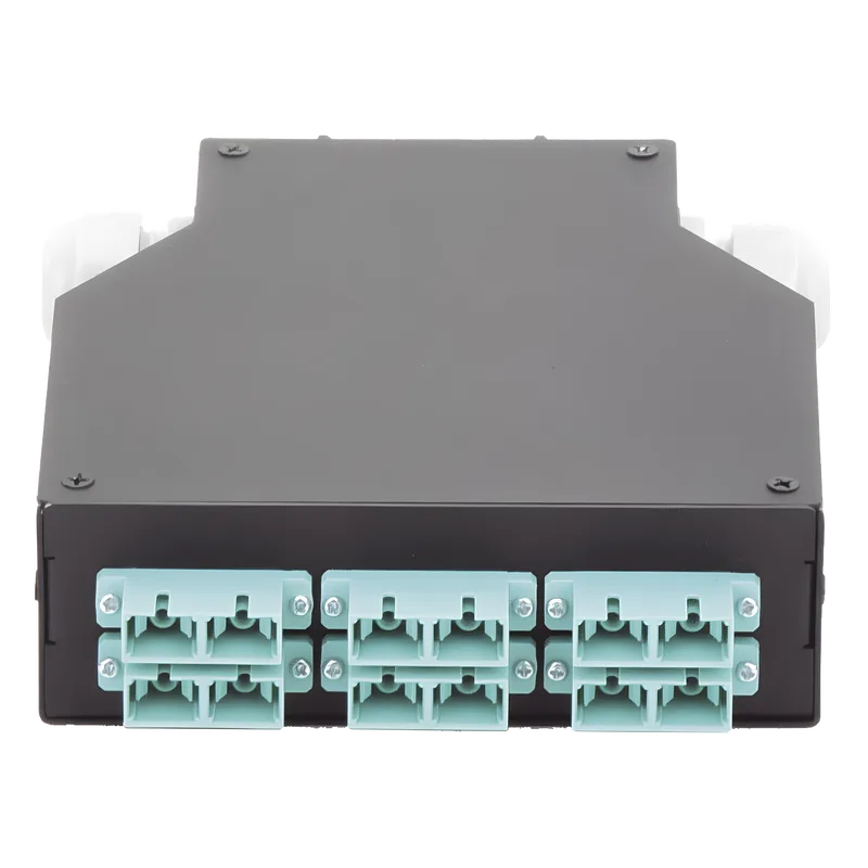 Distribuidor de Fibra Óptica para Riel Din, 6 Acopladores SC/UPC Multimodo con Charola de Empalme LINKEDPRO BY EPCOM LP-RDSCUMM