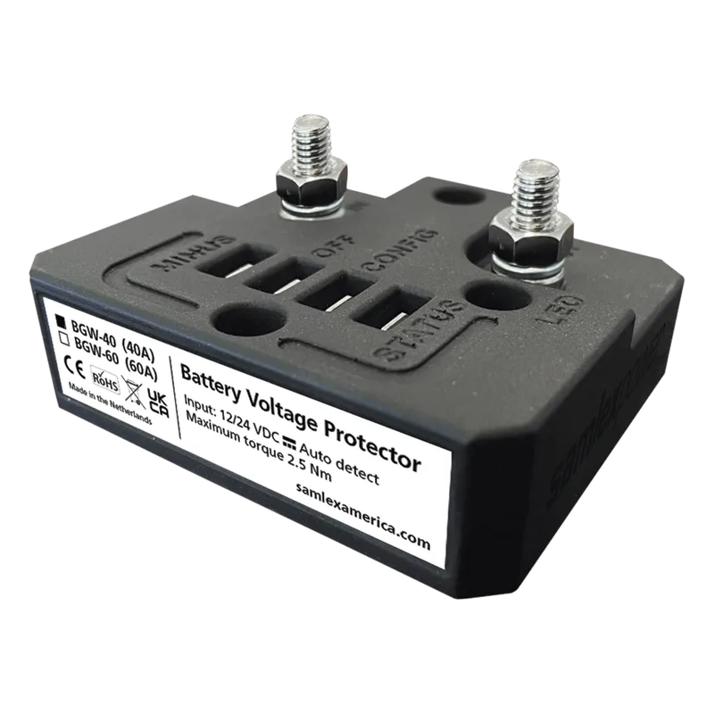 Protector de Baterías 12/24V a Prueba de Agua 40 A SAMLEX BGW40
