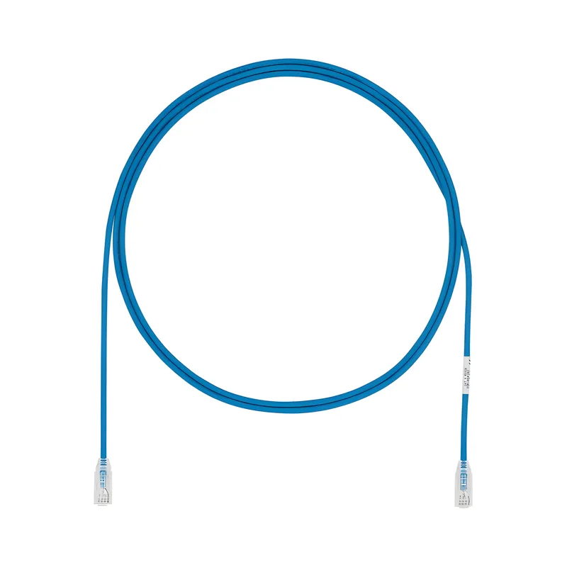 Cable de Parcheo UTP Cat6A, CM/LSZH, Diámetro Reducido (28AWG), Color Azul, 8 Metros (26.25 Pies) PANDUIT UTP28X8MBU