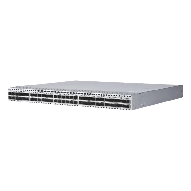 Switch Data Center / 48 Puertos SFP+ 1G/10G / 8 Puertos QSFP28 40G/100G / 2.56 Tbps / 1920 Mpps / M-LAG VSU VXLAN EVPN / RDMA RoCEv2 PFC ECN / Fuentes Redundantes 1+1 Hot-Swap RUIJIE RG-S6250-48XS8CQ