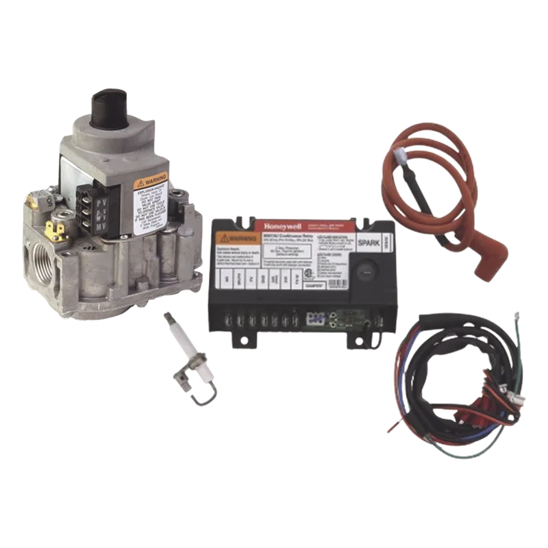 Kit de conversión de piloto de quemado continuo a piloto intermitente con válvula de doble operador de 270 pies cúbicos por hora HONEYWELL HOME RESIDEO Y8610U6006/U